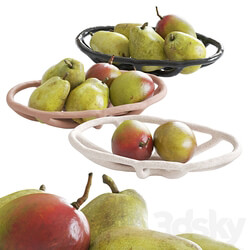 Nested fruit bowls 3D Models 