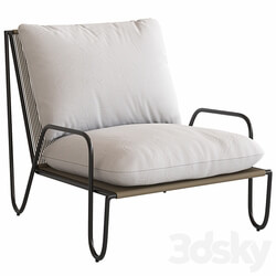 Coco Republic Shore Outdoor Lounge Chair 3D Models 