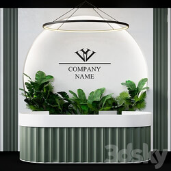 Reception desk 16 3D Models 