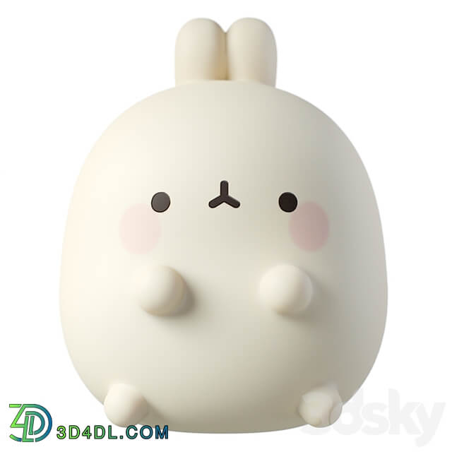 Children's plastic toy Millimages Molang