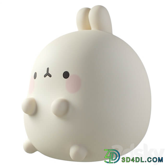 Children's plastic toy Millimages Molang