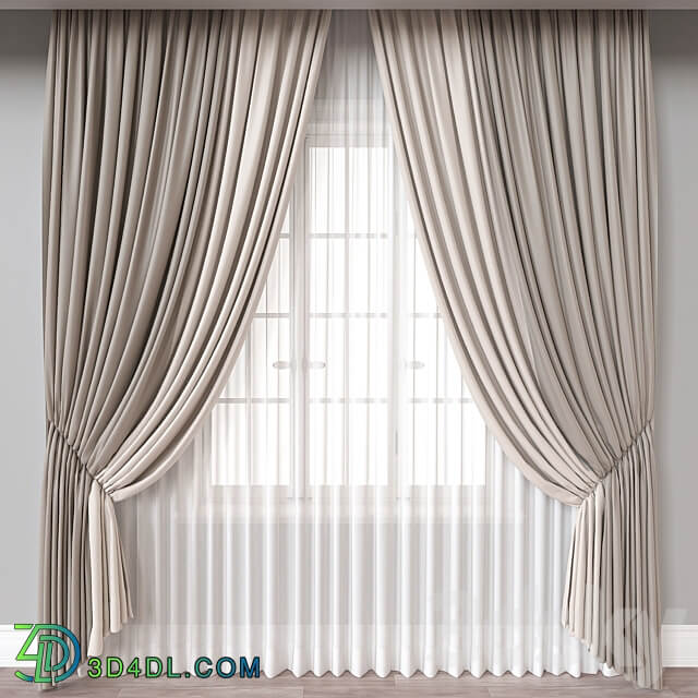 Curtain A084 3D Models