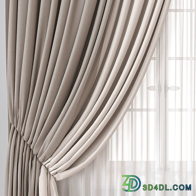 Curtain A084 3D Models