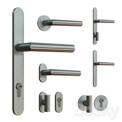 Door handles 3D Models 