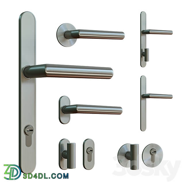 Door handles 3D Models