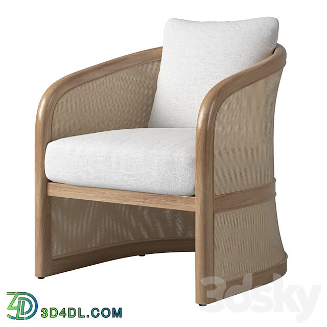 RH LUCIA LOUNGE CHAIR 3D Models