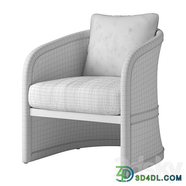 RH LUCIA LOUNGE CHAIR 3D Models