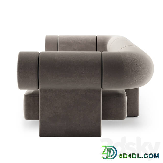 Kosa Sofa Ian Felton 3D Models