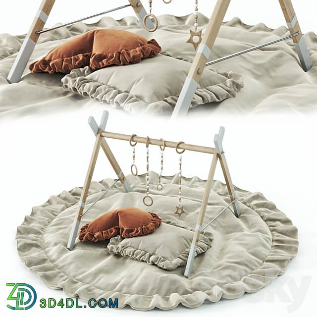 Play Gym Mat for baby Miscellaneous 3D Models