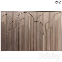 Decorative wall panel 61 3D Models 