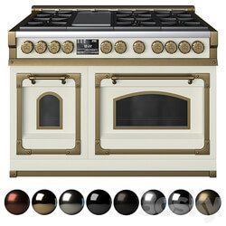 Stove FIORENTINA OGG486FC 3D Models 