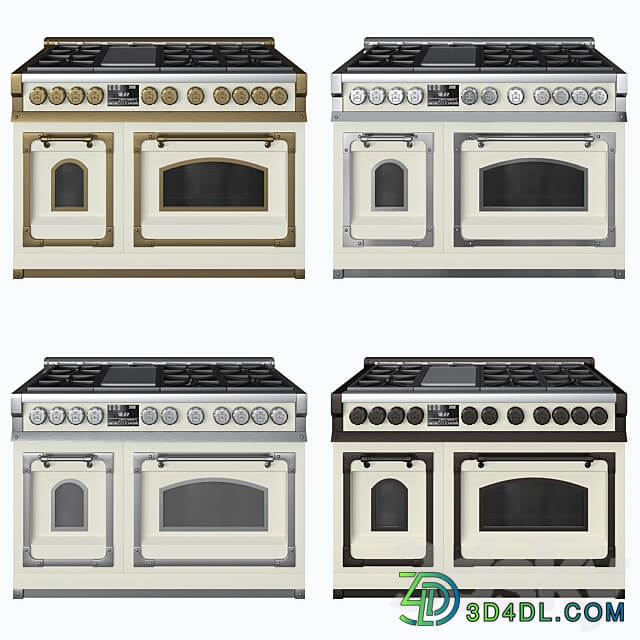 Stove FIORENTINA OGG486FC 3D Models