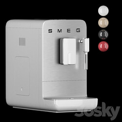 kitchen appliance1 Smeg Coffee Machine 3D Models 