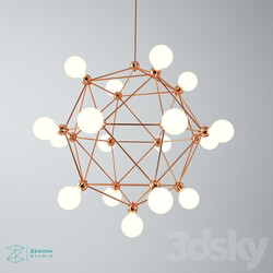 Zed Ceiling Lamp 05 Pendant light 3D Models 