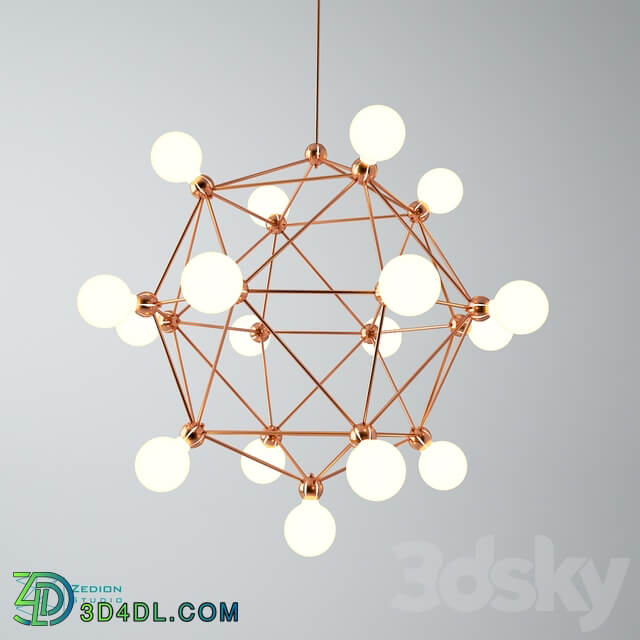 Zed Ceiling Lamp 05 Pendant light 3D Models