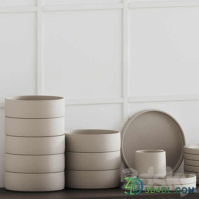 Tableware 03 3D Models