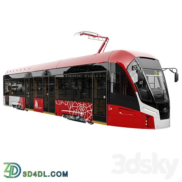 Tram Lion 71 911 3D Models