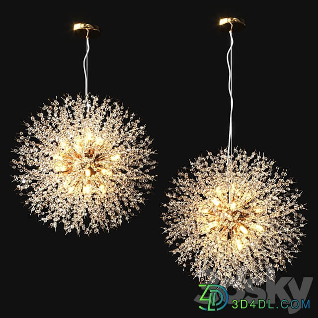 Rosalia Collection Pendant light 3D Models