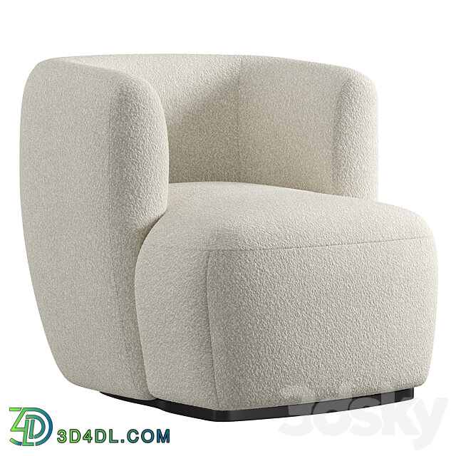 Bouclette nidou armchair 3D Models