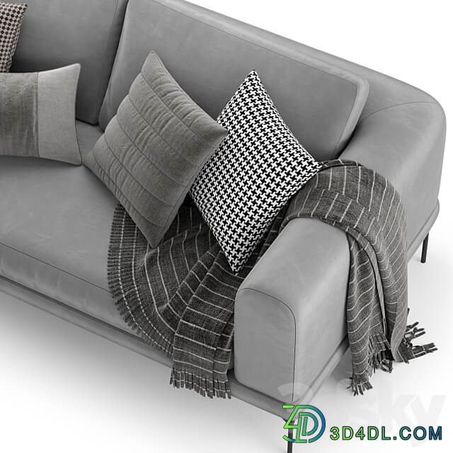 Corner sofa DE.CI FL.OW 3D Models