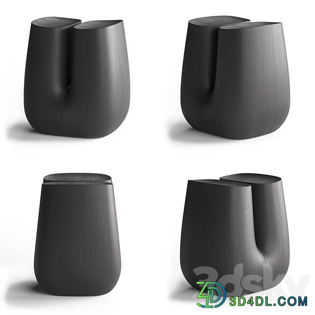 Poliform Ube Stool 3D Models