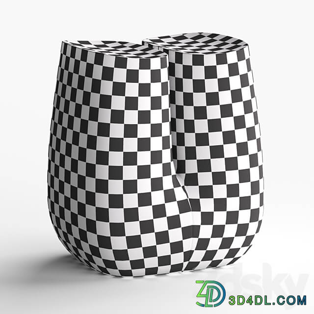 Poliform Ube Stool 3D Models