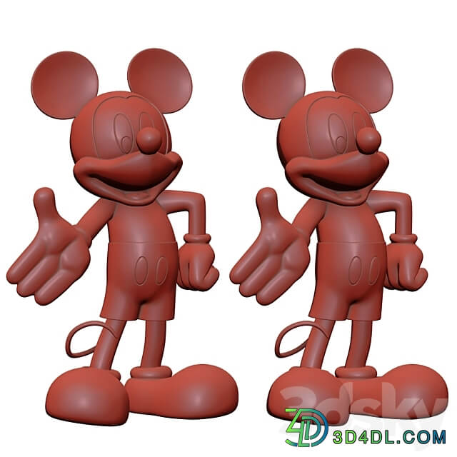 Mickey Mouse by Kelly Hoppen 3D Models