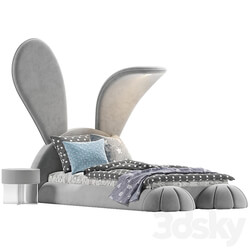 CIRCU MR.BUNNY bed Full furniture set 3D Models 