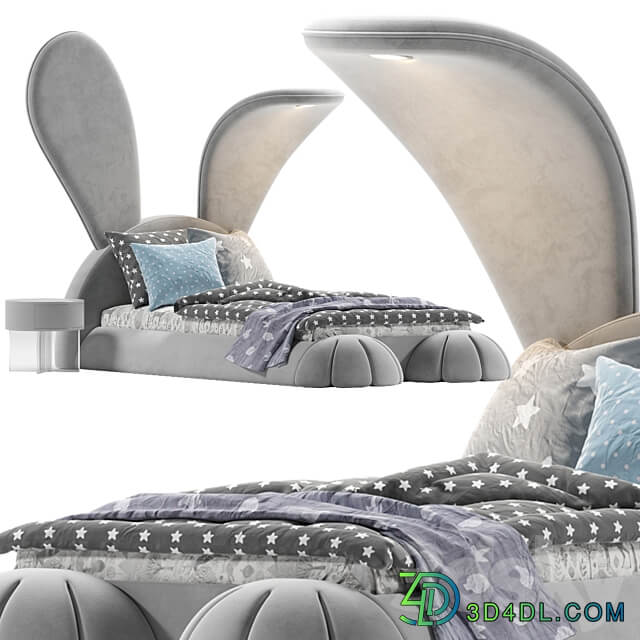CIRCU MR.BUNNY bed Full furniture set 3D Models