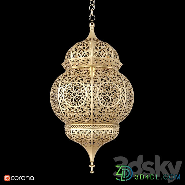 Eirqi Ceiling Pendant ML938 1 Pendant light 3D Models