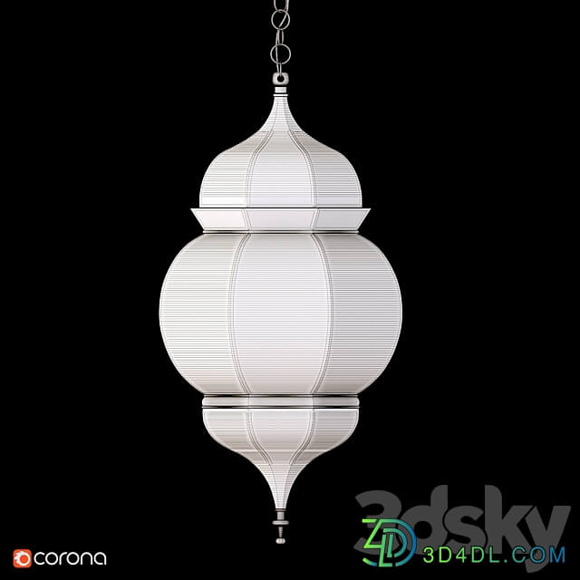 Eirqi Ceiling Pendant ML938 1 Pendant light 3D Models