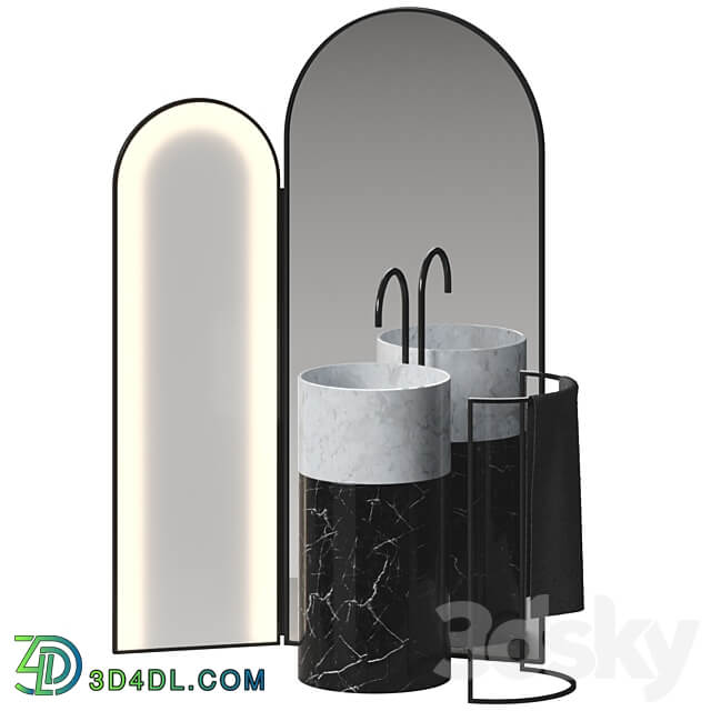 Bathroom set 14 3D Models