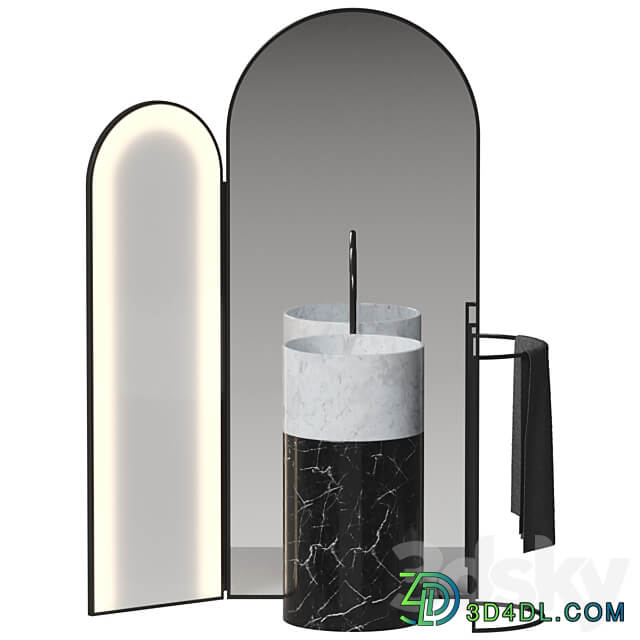 Bathroom set 14 3D Models