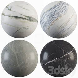 Collection Marble 62 3D Models 