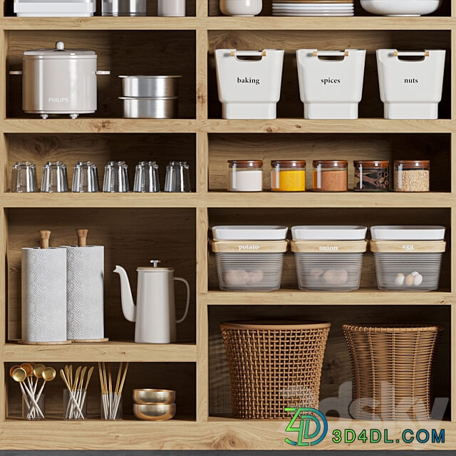 kitchen accessories037 3D Models