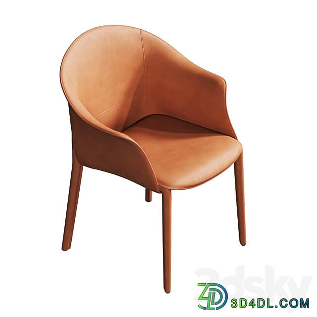 Leisure dining chair 3D Models