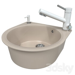 Sink OMOIKIRI AKEGATA 51 SA 3D Models 