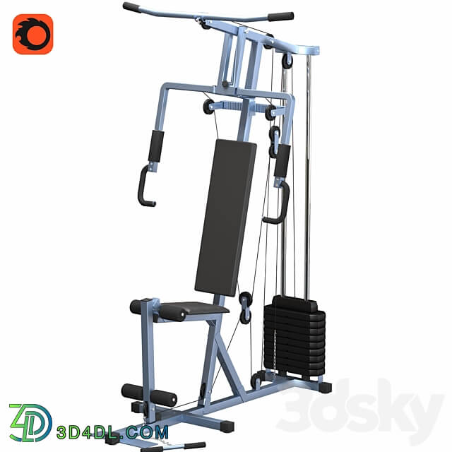 Strength trainer 3D Models