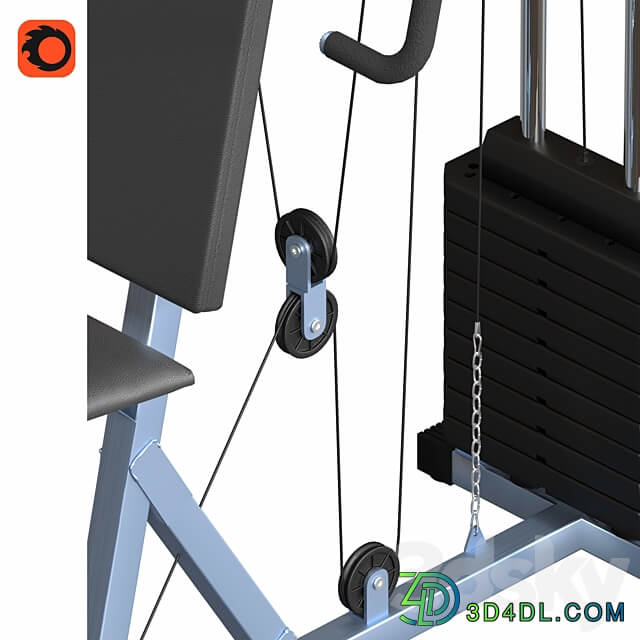 Strength trainer 3D Models