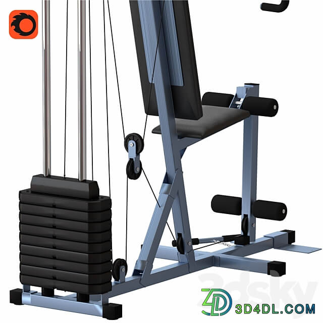 Strength trainer 3D Models