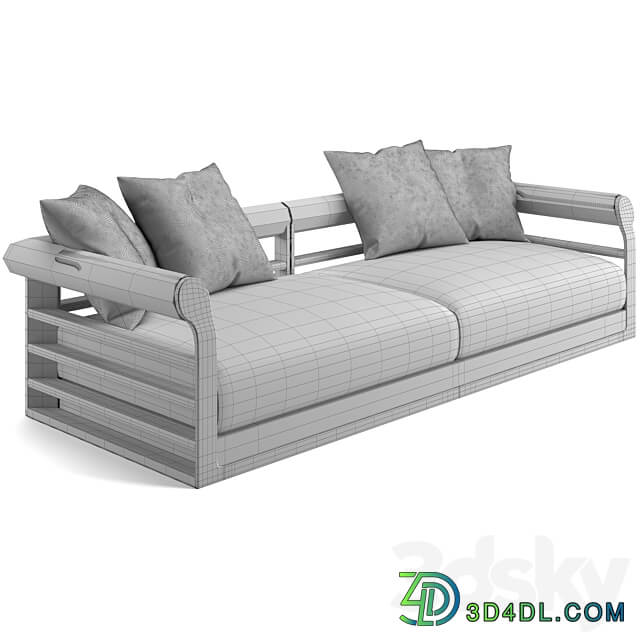 Visionnaire Galloway sofa 3D Models