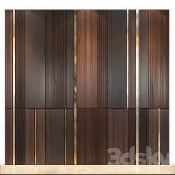 wall panels set 115 3D Models 