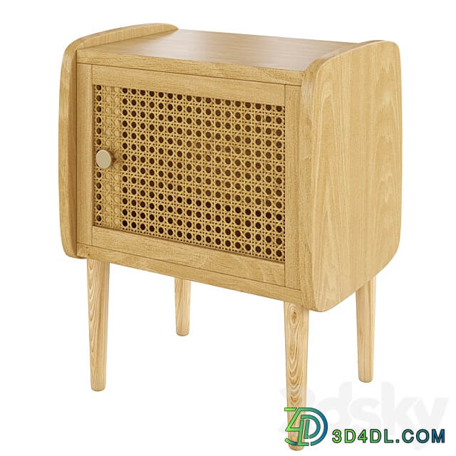 Bedside table Tempa Sideboard Chest of drawer 3D Models