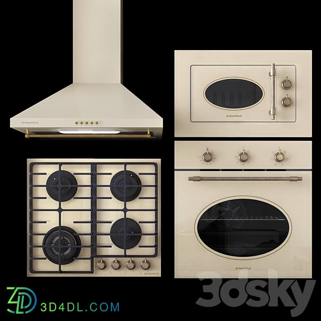 Kitchen appliances MAUNFELD 1 3D Models