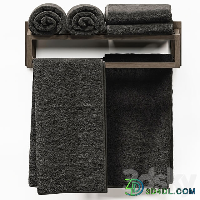 towels 55 3D Models