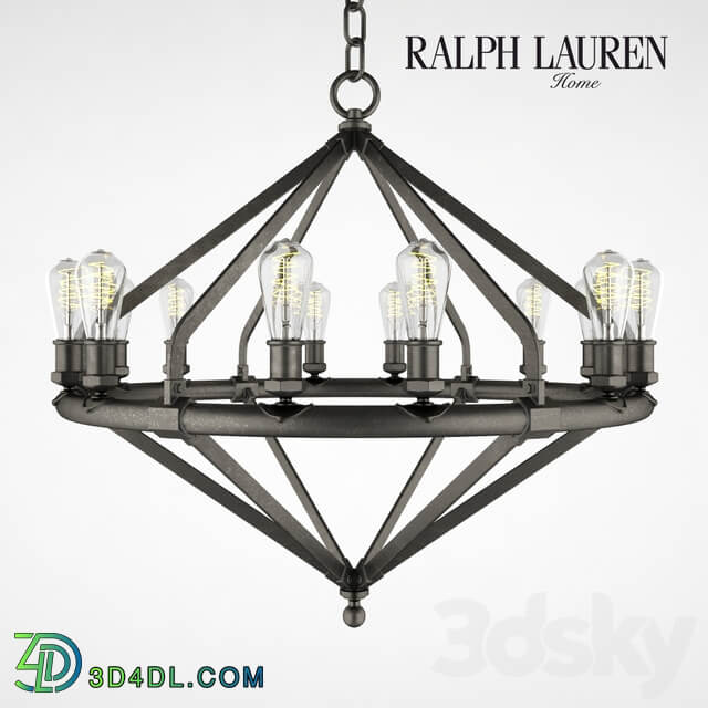 Chandelier Ralph Lauren ARCHER LARGE CHANDELIER Pendant light 3D Models