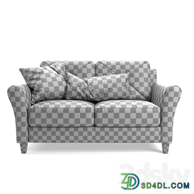 Ibiza 56.3 Flared Arm Loveseat 3D Models