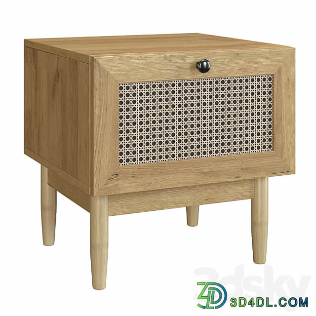 Bedside table Roshal Wood and Chest of drawers Roshal 1 Wood Sofa.ru Sideboard Chest of drawer 3D Models