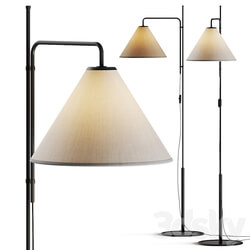 Marset Funiculi Fabric Floor Lamp 3D Models 