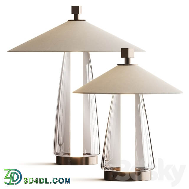 Contardi Asia Table Lamps 3D Models